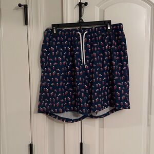 SSCO Men's Boxer Shorts with Red and Blue Print
